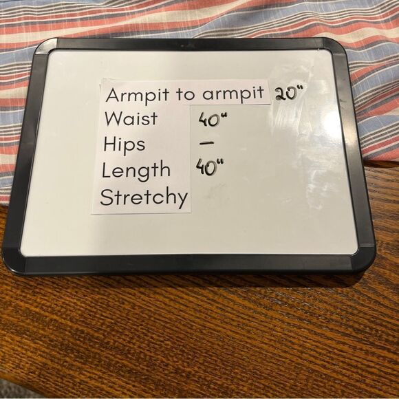 Elle button down striped straight fit mini dress size medium - Picture 9 of 12